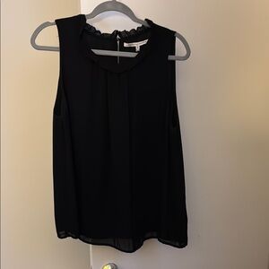 Elegant Black Sleeveless Top